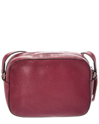 Gucci Gucci Red Pebbled Calf Leather Soho Disco (Authentic Pre-Loved)