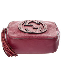 Gucci Gucci Red Pebbled Calf Leather Soho Disco (Authentic Pre-Loved)