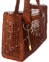 Chloé Summer Banana Raffia Tote