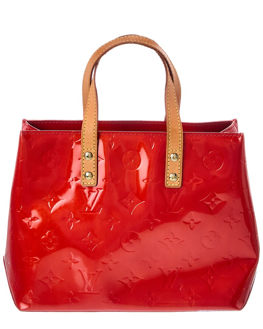 Louis Vuitton Louis Vuitton Red Vernis Leather Reade Pm (Authentic Pre-Loved)
