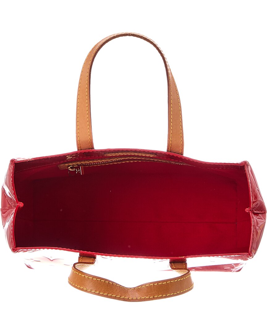 Louis Vuitton Louis Vuitton Red Vernis Leather Reade Pm (Authentic Pre-Loved)