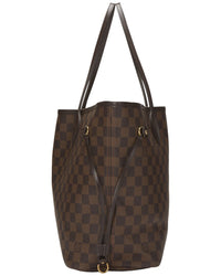 Louis Vuitton Louis Vuitton Brown Damier Ebene Canvas Neverfull Mm (Authentic Pre-Loved)