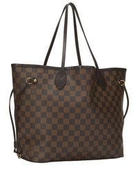 Louis Vuitton Louis Vuitton Brown Damier Ebene Canvas Neverfull Mm (Authentic Pre-Loved)