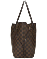 Louis Vuitton Louis Vuitton Brown Damier Ebene Canvas Neverfull Mm (Authentic Pre-Loved)