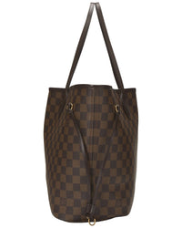 Louis Vuitton Louis Vuitton Brown Damier Ebene Canvas Neverfull Mm (Authentic Pre-Loved)