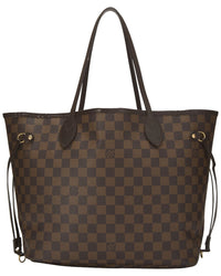 Louis Vuitton Louis Vuitton Brown Damier Ebene Canvas Neverfull Mm (Authentic Pre-Loved)