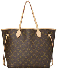 Louis Vuitton Louis Vuitton Brown Monogram Canvas Neverfull Mm (Authentic Pre-Loved)