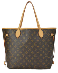 Louis Vuitton Louis Vuitton Brown Monogram Canvas Neverfull Mm (Authentic Pre-Loved)
