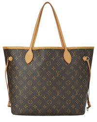 Louis Vuitton Louis Vuitton Brown Monogram Canvas Neverfull Mm (Authentic Pre-Loved)