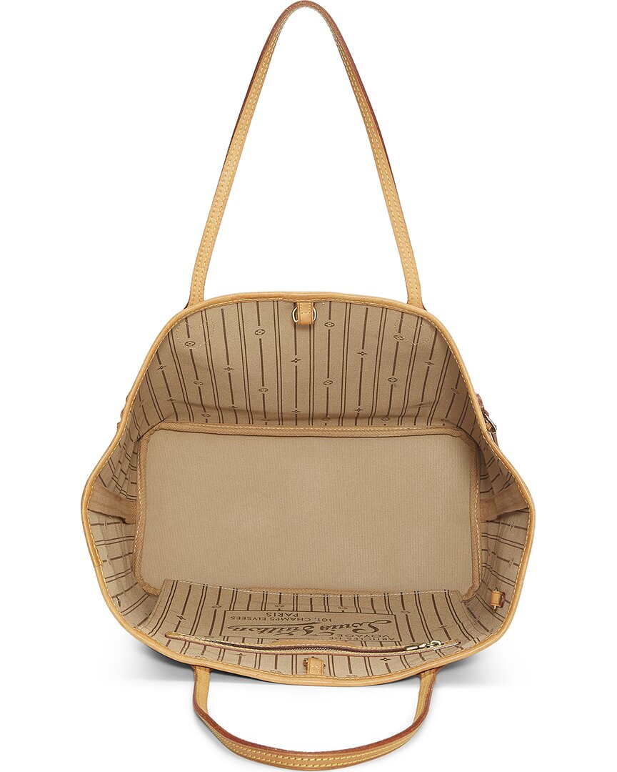 Louis Vuitton Louis Vuitton Brown Monogram Canvas Neverfull Mm (Authentic Pre-Loved)