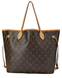Louis Vuitton Louis Vuitton Brown Monogram Canvas Neverfull Mm (Authentic Pre-Loved)