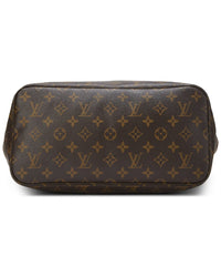 Louis Vuitton Louis Vuitton Brown Monogram Canvas Neverfull Mm (Authentic Pre-Loved)