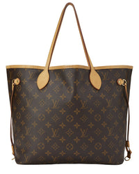 Louis Vuitton Louis Vuitton Brown Monogram Canvas Neverfull Mm (Authentic Pre-Loved)