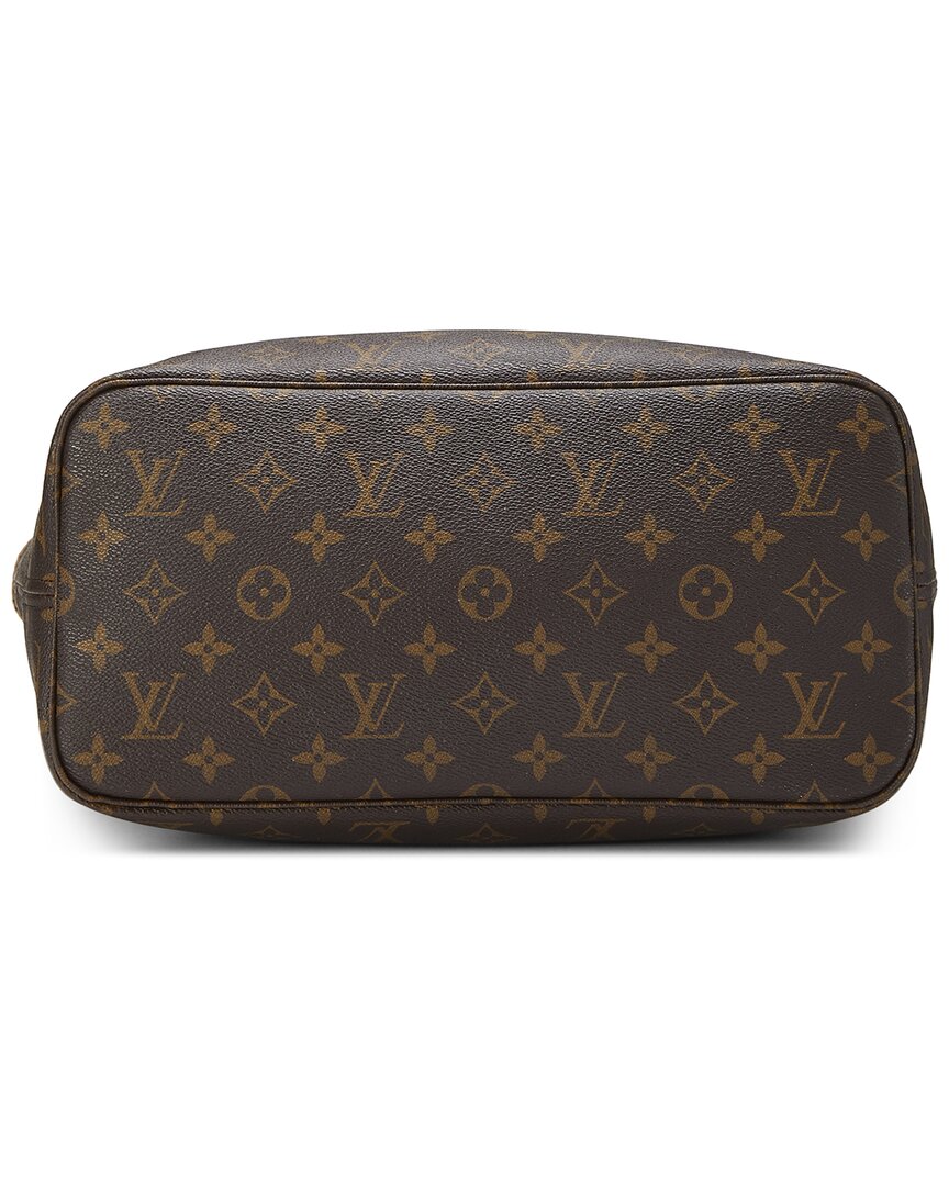 Louis Vuitton Louis Vuitton Brown Monogram Canvas Neverfull Mm (Authentic Pre-Loved)