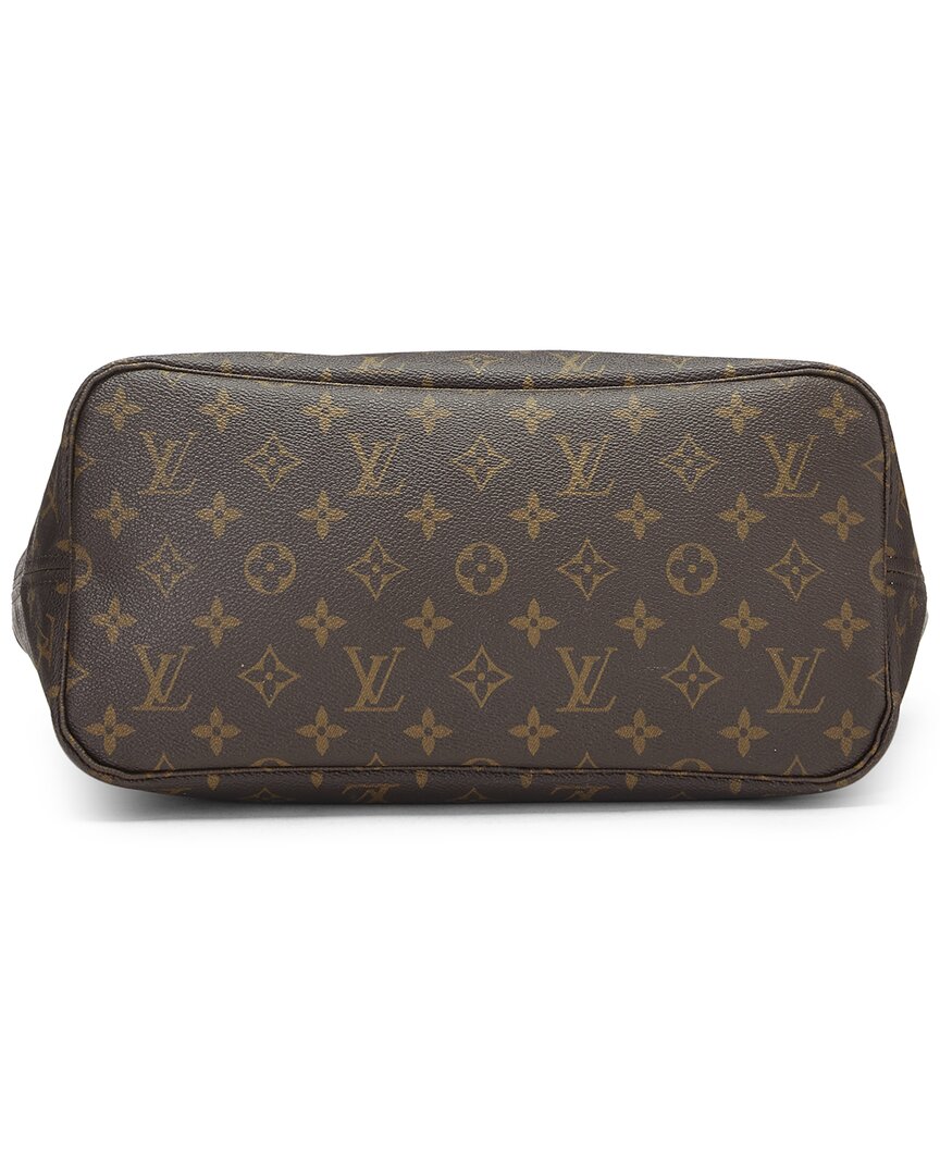 Louis Vuitton Louis Vuitton Brown Monogram Canvas Neverfull Mm (Authentic Pre-Loved)