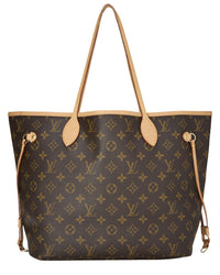 Louis Vuitton Louis Vuitton Brown Monogram Canvas Neverfull Mm (Authentic Pre-Loved)