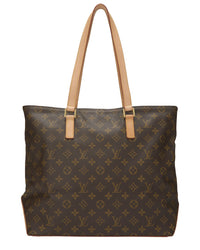 Louis Vuitton Louis Vuitton Brown Monogram Canvas Cabas Mezzo (Authentic Pre-Loved)