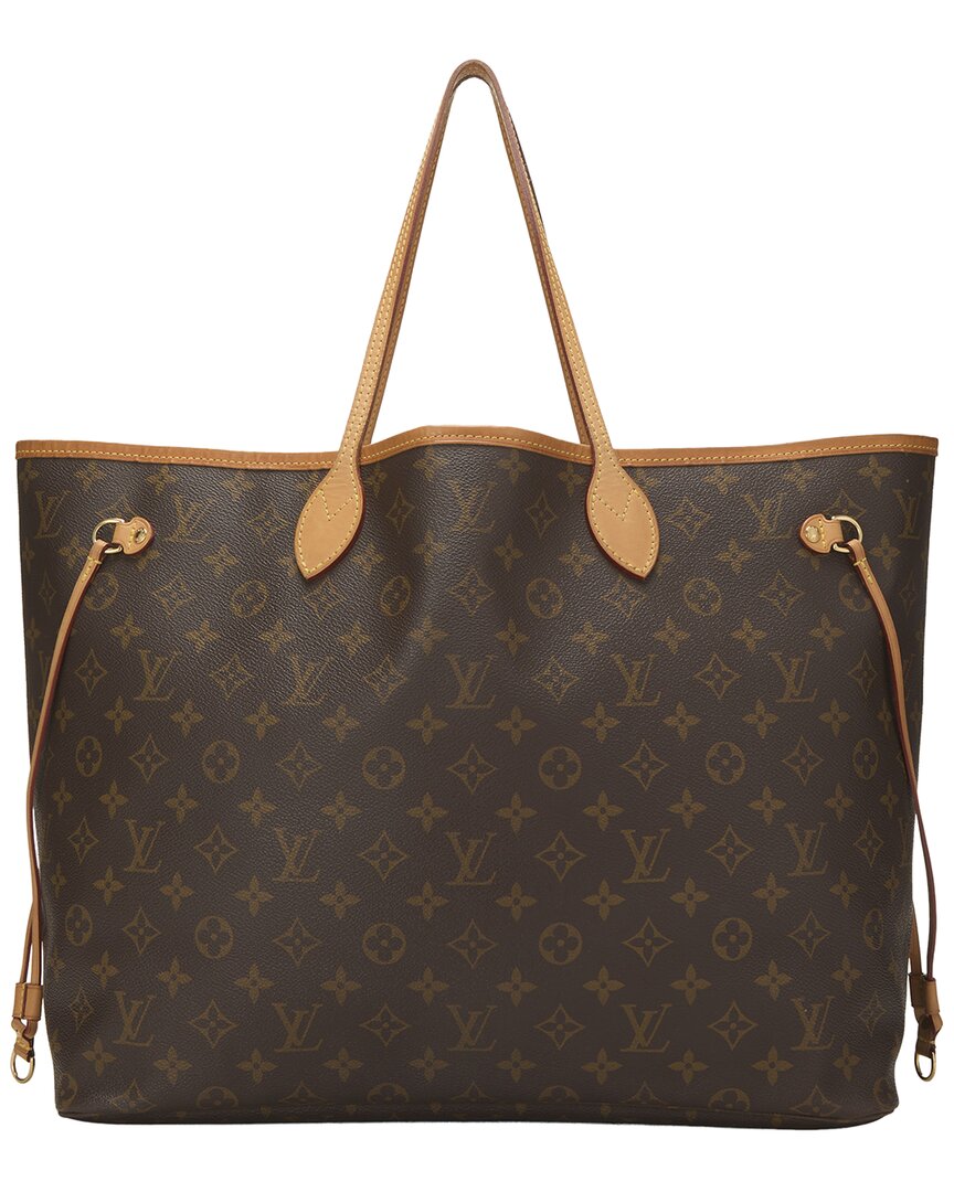 Louis Vuitton Louis Vuitton Brown Monogram Canvas Neverfull Gm (Authentic Pre-Loved)