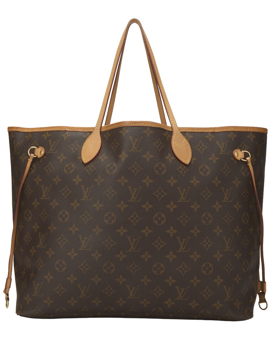 Louis Vuitton Louis Vuitton Brown Monogram Canvas Neverfull Gm (Authentic Pre-Loved)