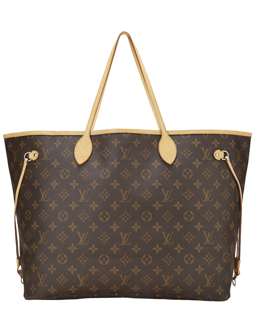 Louis Vuitton Louis Vuitton Brown Monogram Canvas Neverfull Gm (Authentic Pre-Loved)