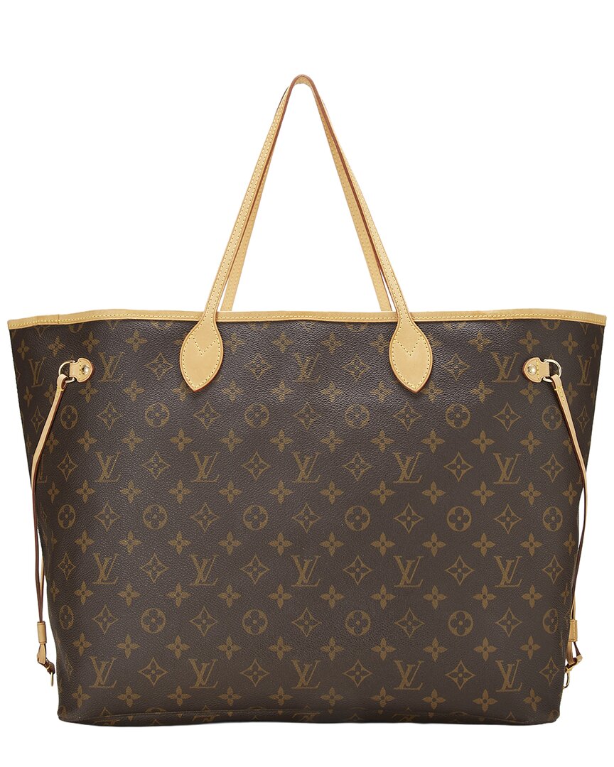 Louis Vuitton Louis Vuitton Brown Monogram Canvas Neverfull Gm (Authentic Pre-Loved)