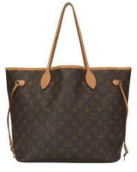 Louis Vuitton Louis Vuitton Brown Monogram Canvas Neverfull Mm (Authentic Pre-Loved)