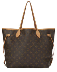 Louis Vuitton Louis Vuitton Brown Monogram Canvas Neverfull Mm (Authentic Pre-Loved)