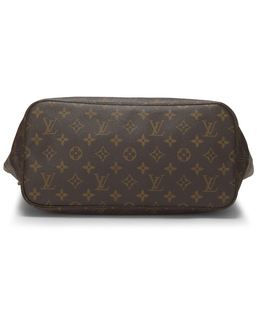 Louis Vuitton Louis Vuitton Brown Monogram Canvas Neverfull Mm (Authentic Pre-Loved)