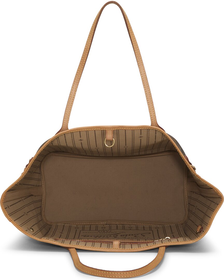 Louis Vuitton Louis Vuitton Brown Monogram Canvas Neverfull Mm (Authentic Pre-Loved)
