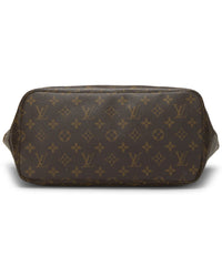 Louis Vuitton Louis Vuitton Brown Monogram Canvas Neverfull Mm (Authentic Pre-Loved)