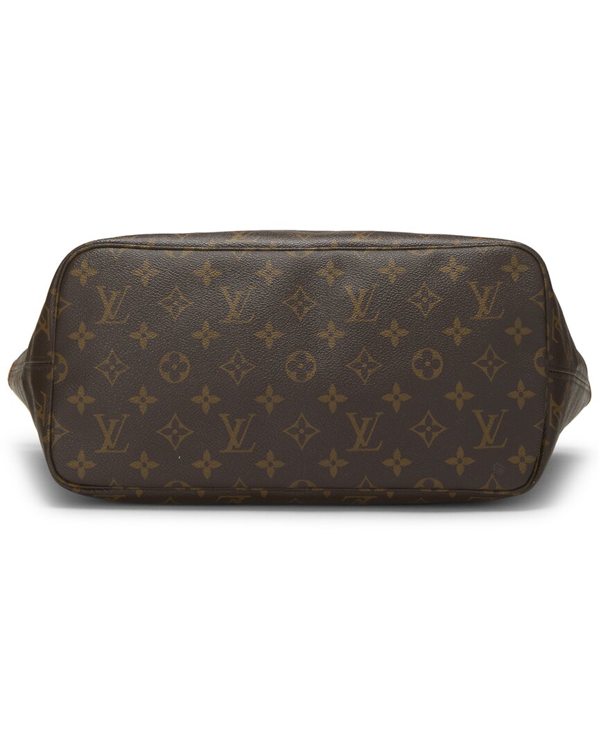 Louis Vuitton Louis Vuitton Brown Monogram Canvas Neverfull Mm (Authentic Pre-Loved)