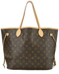 Louis Vuitton Louis Vuitton Brown Monogram Canvas Neverfull Mm (Authentic Pre-Loved)