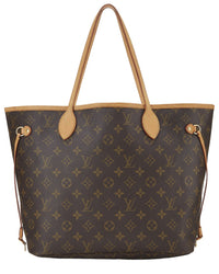 Louis Vuitton Louis Vuitton Brown Monogram Canvas Neverfull Mm (Authentic Pre-Loved)