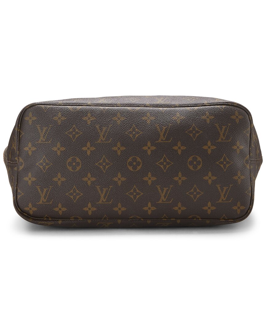 Louis Vuitton Louis Vuitton Brown Monogram Canvas Neverfull Mm (Authentic Pre-Loved)