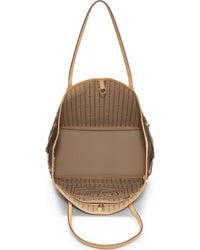 Louis Vuitton Louis Vuitton Brown Monogram Canvas Neverfull Mm (Authentic Pre-Loved)