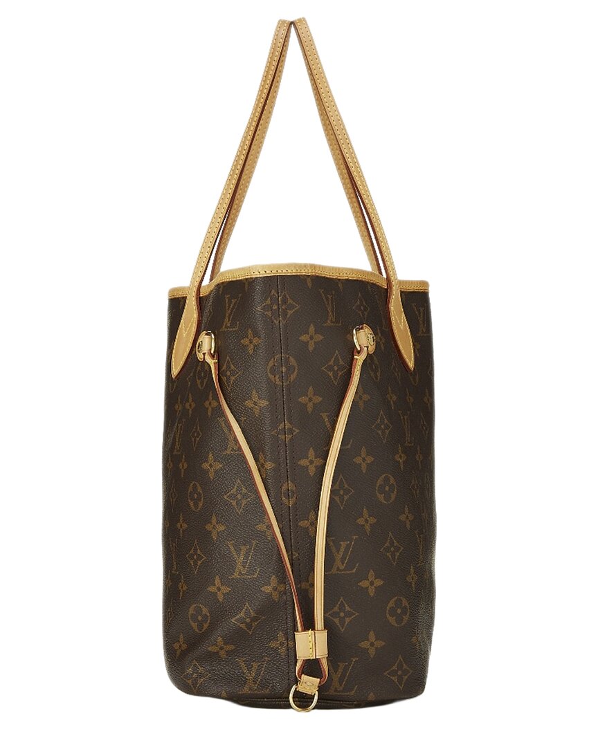 Louis Vuitton Louis Vuitton Brown Monogram Canvas Neverfull Mm (Authentic Pre-Loved)