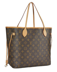 Louis Vuitton Louis Vuitton Brown Monogram Canvas Neverfull Mm (Authentic Pre-Loved)