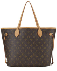 Louis Vuitton Louis Vuitton Brown Monogram Canvas Neverfull Mm (Authentic Pre-Loved)