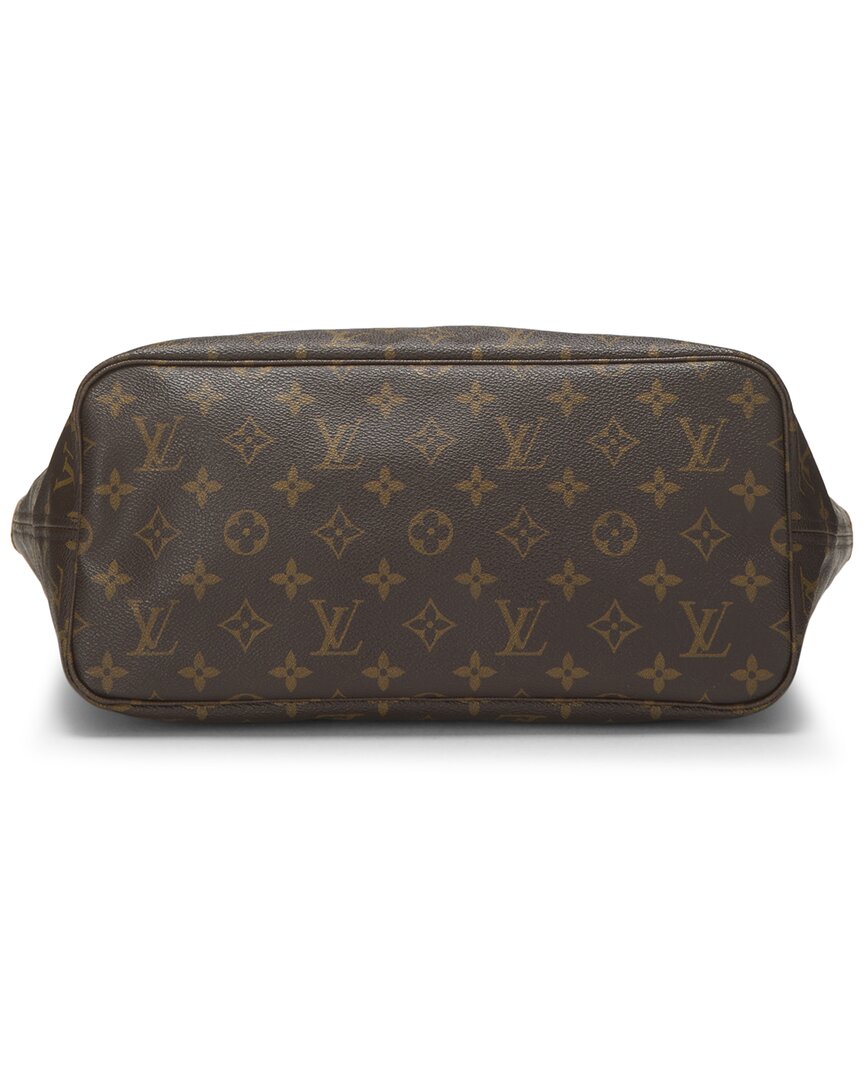 Louis Vuitton Louis Vuitton Brown Monogram Canvas Neverfull Mm (Authentic Pre-Loved)