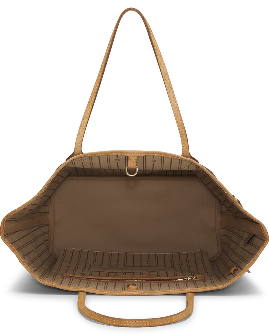 Louis Vuitton Louis Vuitton Brown Monogram Canvas Neverfull Mm (Authentic Pre-Loved)