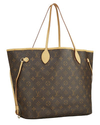 Louis Vuitton Louis Vuitton Brown Monogram Canvas Neverfull Mm (Authentic Pre-Loved)