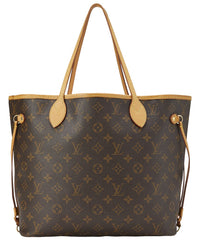 Louis Vuitton Louis Vuitton Brown Monogram Canvas Neverfull Mm (Authentic Pre-Loved)