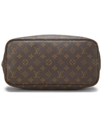 Louis Vuitton Louis Vuitton Brown Monogram Canvas Neverfull Mm (Authentic Pre-Loved)