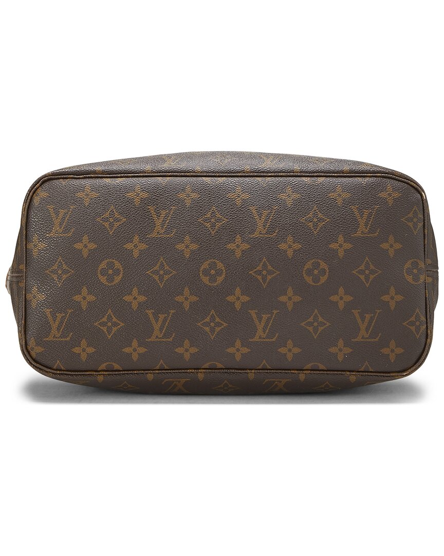 Louis Vuitton Louis Vuitton Brown Monogram Canvas Neverfull Mm (Authentic Pre-Loved)