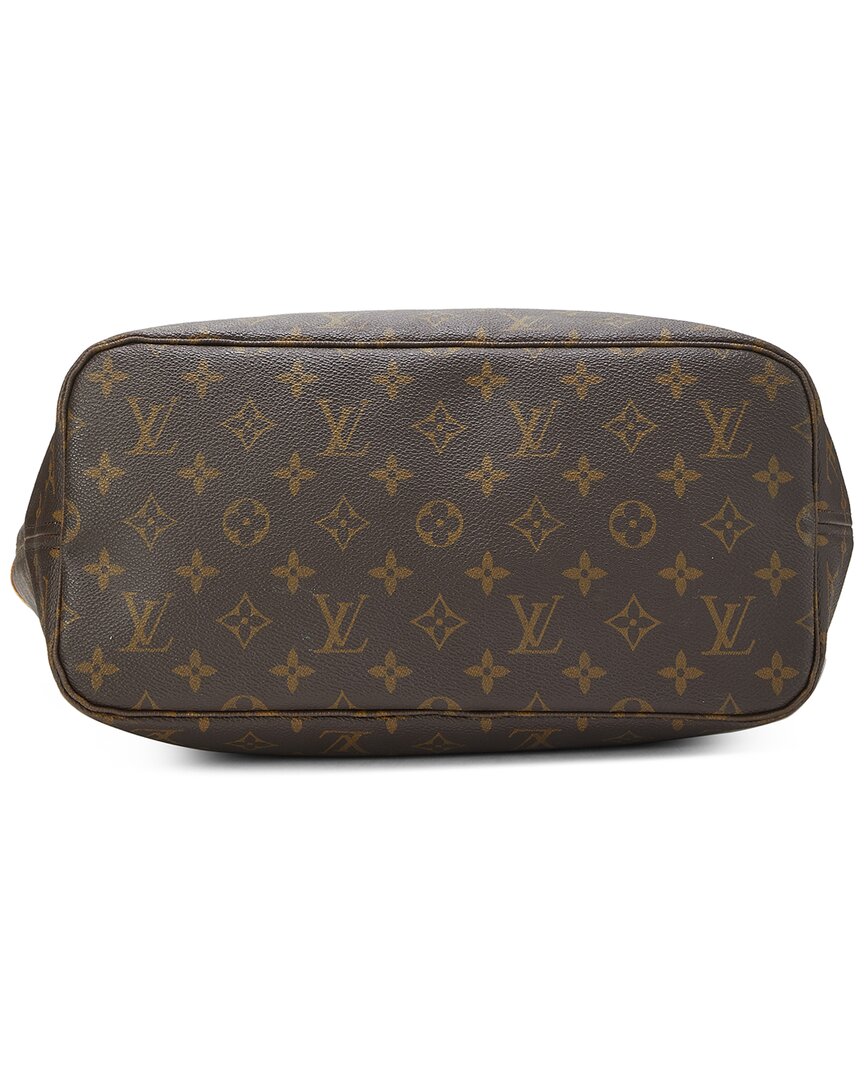 Louis Vuitton Louis Vuitton Brown Monogram Canvas Neverfull Mm (Authentic Pre-Loved)