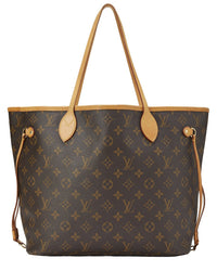 Louis Vuitton Louis Vuitton Brown Monogram Canvas Neverfull Mm (Authentic Pre-Loved)