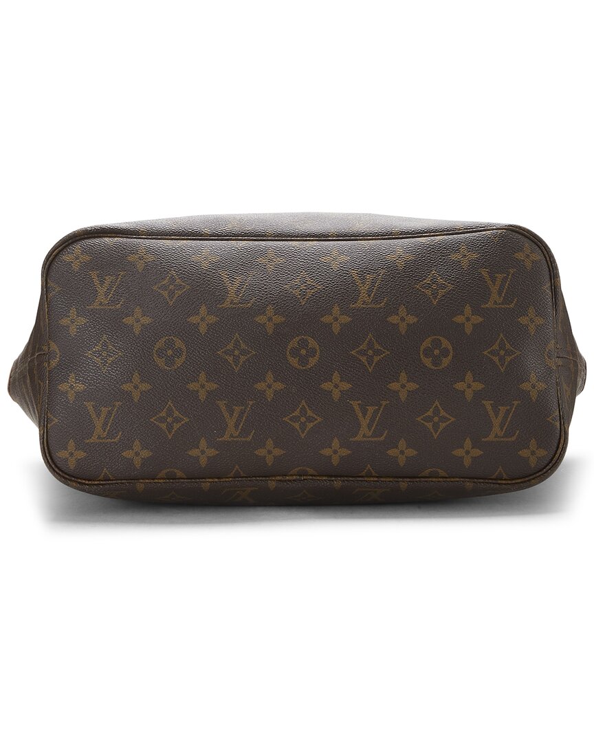 Louis Vuitton Louis Vuitton Brown Monogram Canvas Neverfull Mm (Authentic Pre-Loved)