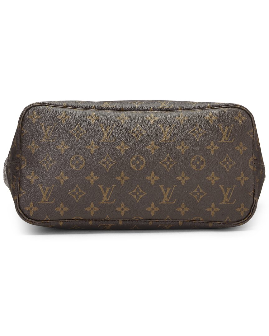 Louis Vuitton Louis Vuitton Brown Monogram Canvas Neverfull Mm (Authentic Pre-Loved)