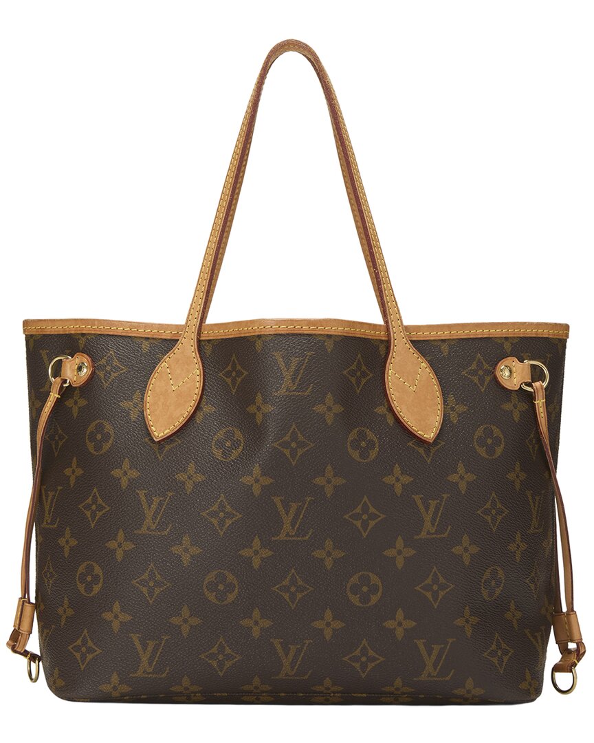 Louis Vuitton Louis Vuitton Brown Monogram Canvas Neverfull Pm (Authentic Pre-Loved)
