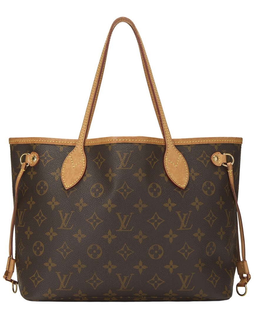 Louis Vuitton Louis Vuitton Brown Monogram Canvas Neverfull Pm (Authentic Pre-Loved)